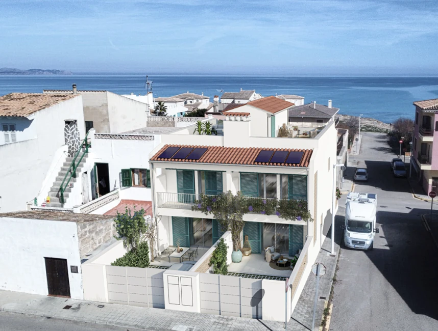 Willkommen in Ihrem Traumhaus in der Nähe des Meeres! Neubauprojekt in Son Serra de Marina-11