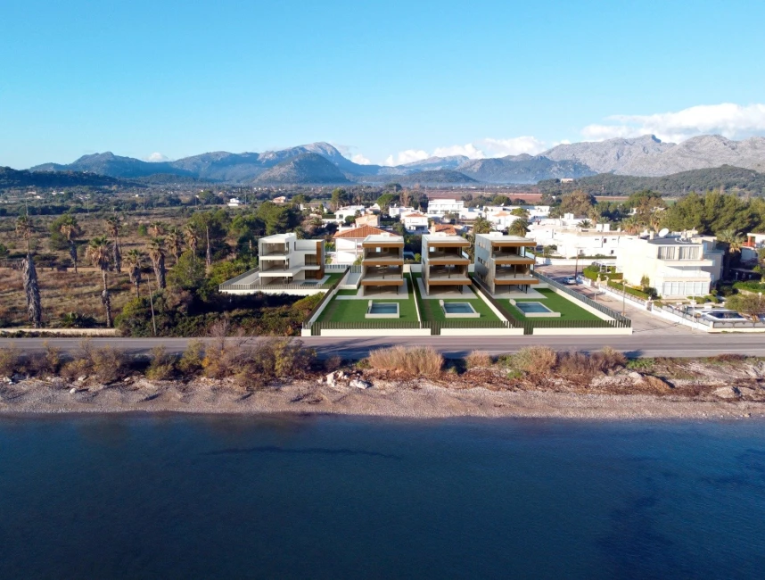 Projet de villa de luxe en bord de mer à Puerto Pollensa-1