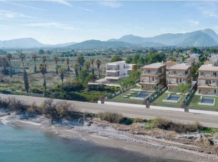 Proyecto de villas de lujo frente al mar en Puerto Pollensa-2