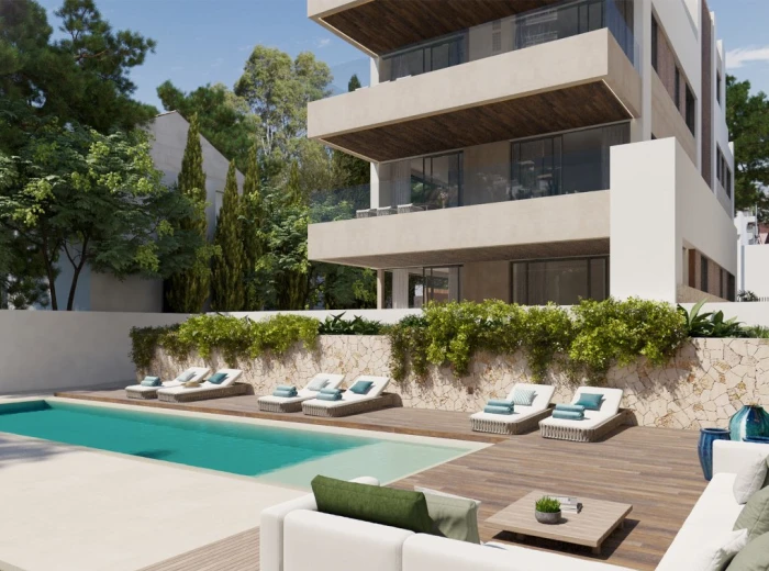 Modern new build apartments in a quiet yet central location of Palma-1