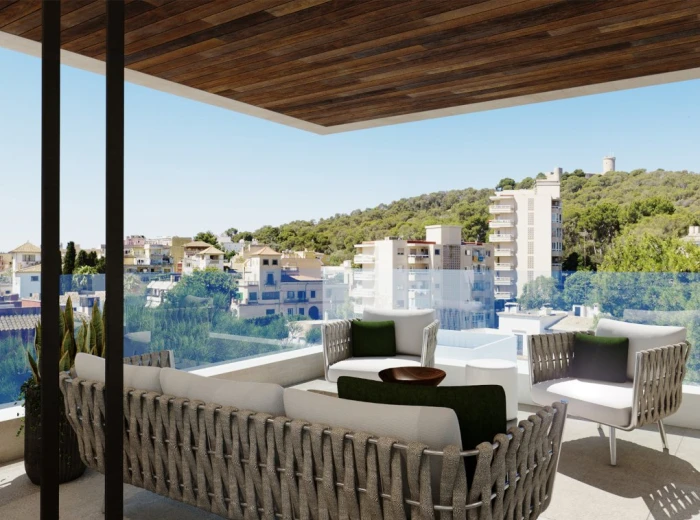 Modern new build apartments in a quiet yet central location of Palma-6