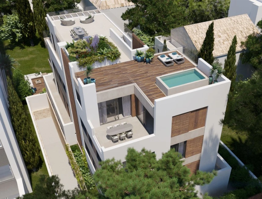 Moderni appartamenti di nuova costruzione in una posizione tranquilla ma centrale di Palma-8