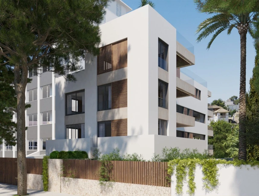 Moderna nybyggda lägenheter i ett lugnt men ändå centralt läge i Palma-9