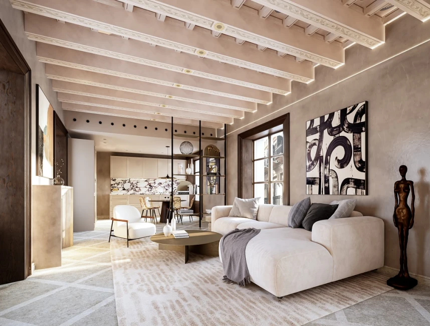 Exquisite living in a restored Renaissance gem in the Old Town of Palma de Mallorca-8
