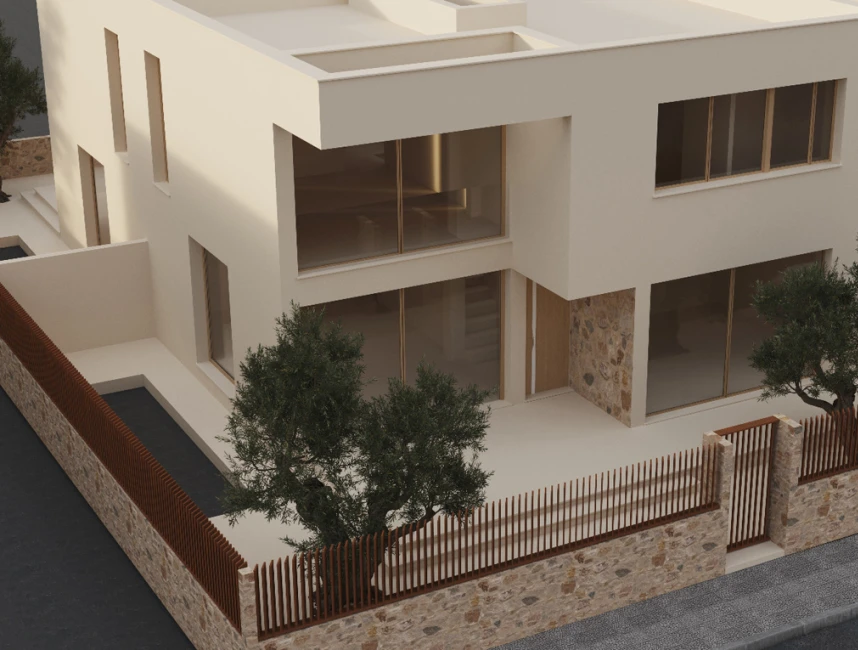 Obra nueva - Excelentes casas adosadas en venta en Can Picafort-4