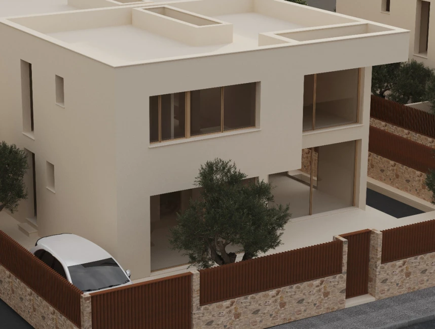 New build - Excellent semi-detached houses for sale in Can Picafort-2