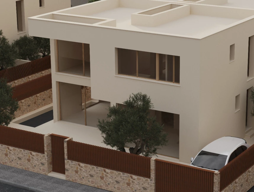 New build - Excellent semi-detached houses for sale in Can Picafort-1