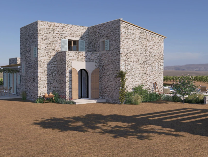 Plot with stone ruin and restoration project-2