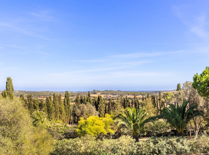 Finca met mediterrane tuin en uitzicht bij Manacor-15