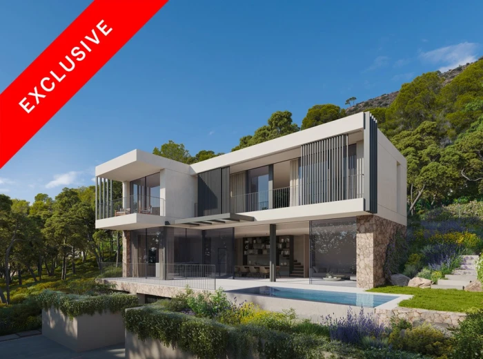 Bonavida: TOP new-build villa with pool surrounded by a green zone-1