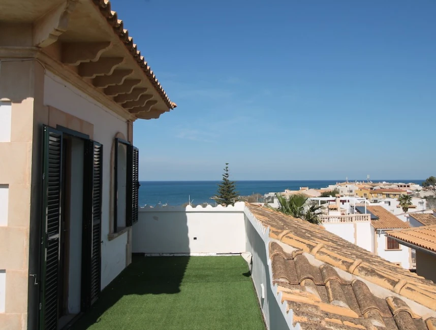 Vrijstaand huis aan de haven met uitzicht op zee in Colònia St. Pere-13