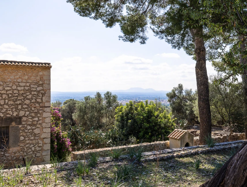 Landgoed op Mallorca aan de rand van Binissalem met prachtig uitzicht-25