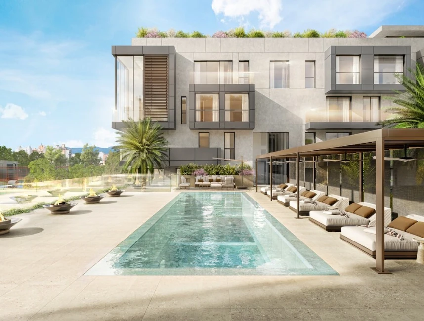 Nowy projekt budowlany: Luksusowy penthouse z tarasem na dachu - Nou Llevant-10