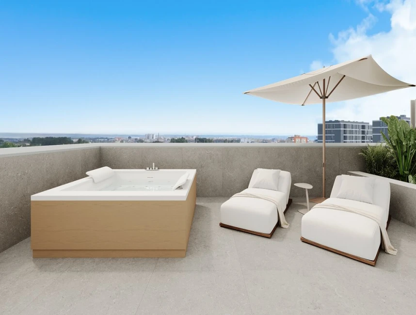 Projecte nou: Àtic de luxe amb terrassa en el terrat-6