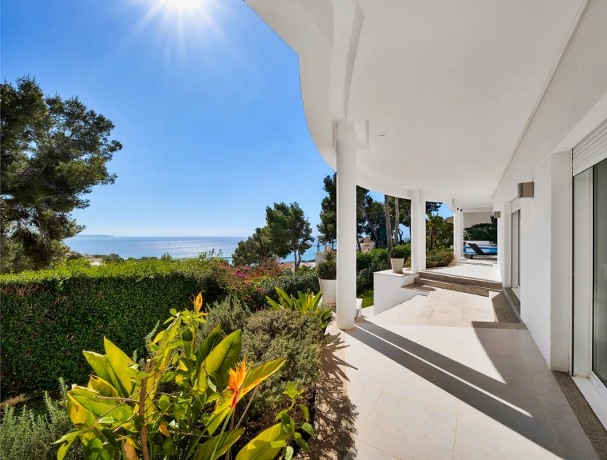 Vacker villa med fantastisk utsikt över havet och Puerto Portals-19
