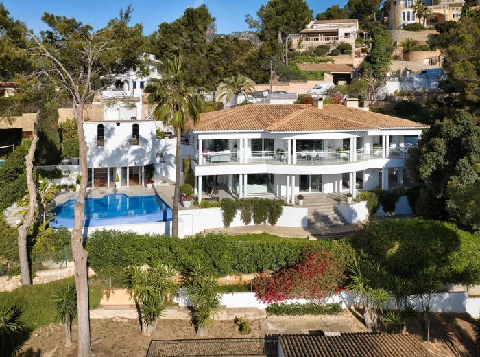 Preciosa villa con excelentes vistas al mar y a Puerto Portals-24