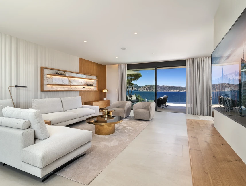 Nieuw gebouwde villa met zeezicht in Santa Ponsa-8