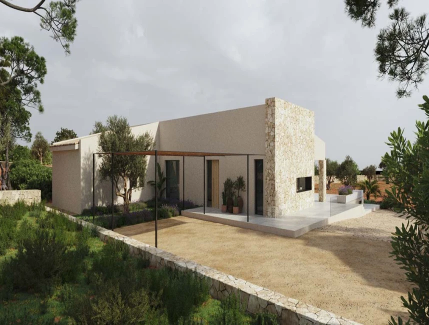 New development: Newly built villa near the natural beach of S'Amarador-7