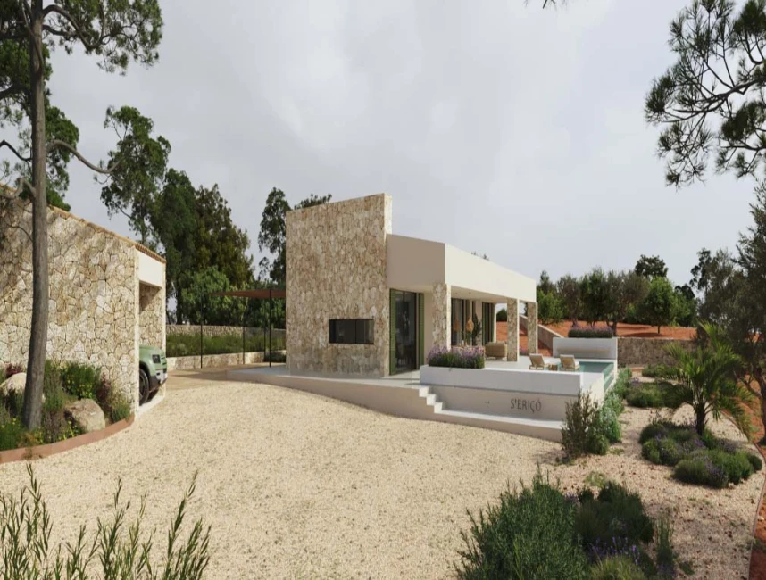 New development: Newly built villa near the natural beach of S'Amarador-2