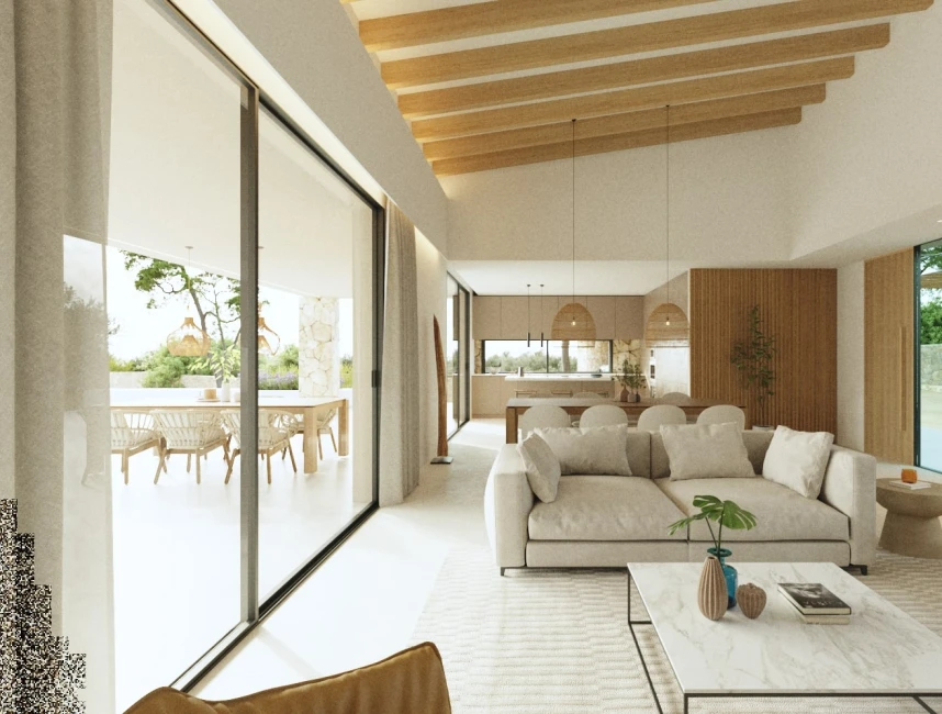 Nieuw gebouwde villa vlakbij het natuurlijke strand van S'Amarador-4