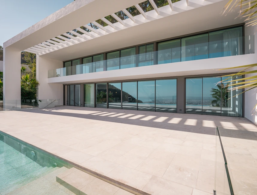 Nieuw gebouwde villa met prachtig uitzicht in Son Vida, Palma de Mallorca-9