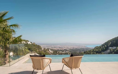 Nybyggd villa med fantastisk utsikt i Son Vida, Palma de Mallorca