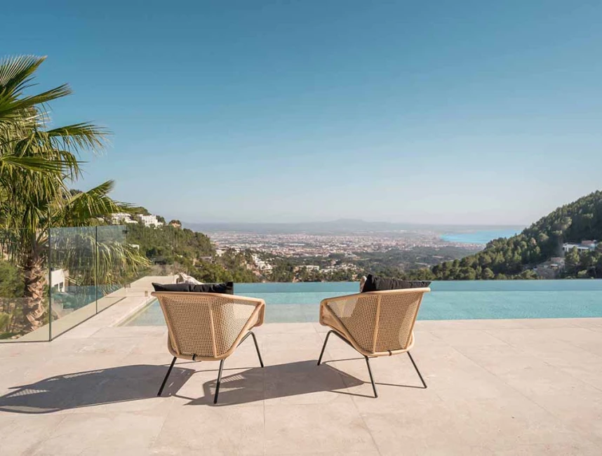 Nieuw gebouwde villa met prachtig uitzicht in Son Vida, Palma de Mallorca-1