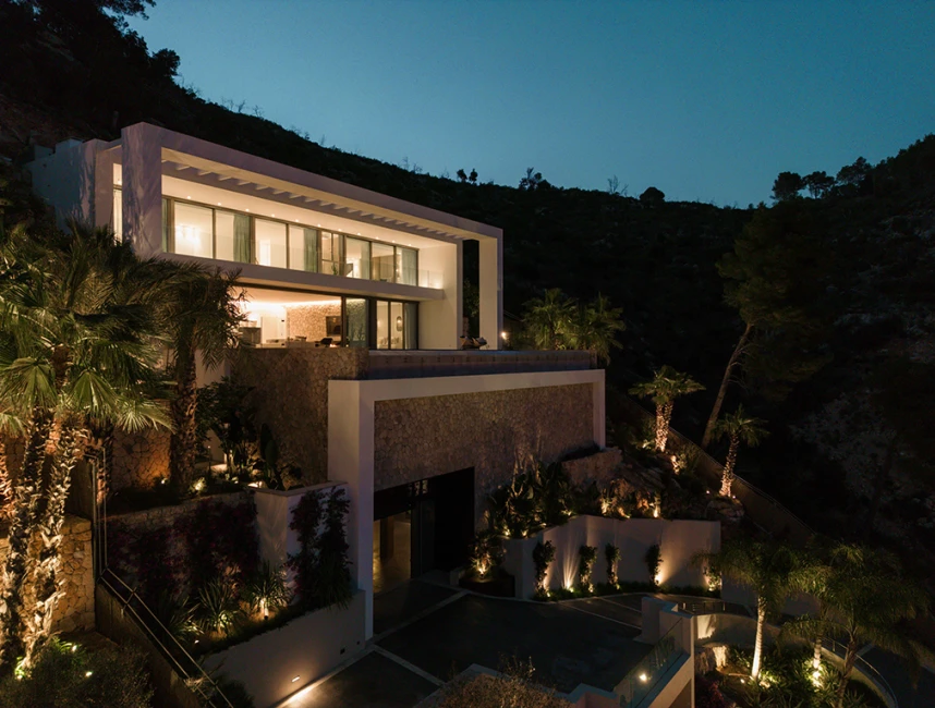 Newly-built villa with stunning views in Son Vida-23