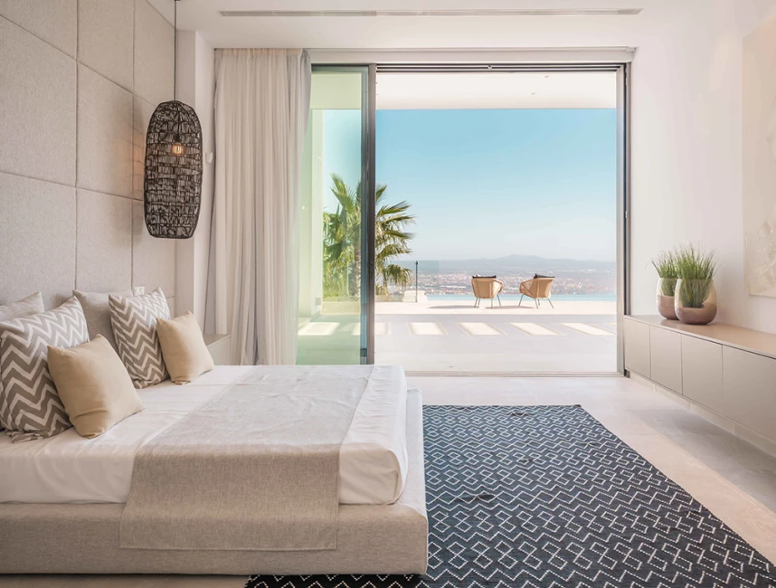 Nieuw gebouwde villa met prachtig uitzicht in Son Vida, Palma de Mallorca-8