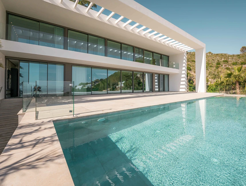 Nieuw gebouwde villa met prachtig uitzicht in Son Vida, Palma de Mallorca-2