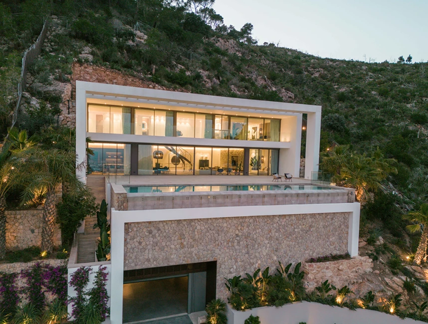 Nieuw gebouwde villa met prachtig uitzicht in Son Vida, Palma de Mallorca-18