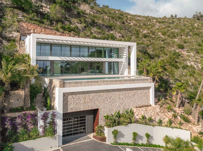Villa di nuova costruzione con vista mozzafiato a Son Vida, Palma di Maiorca-3