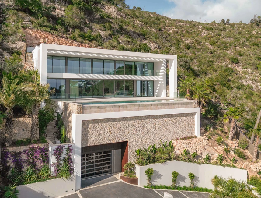 Nieuw gebouwde villa met prachtig uitzicht in Son Vida, Palma de Mallorca-3