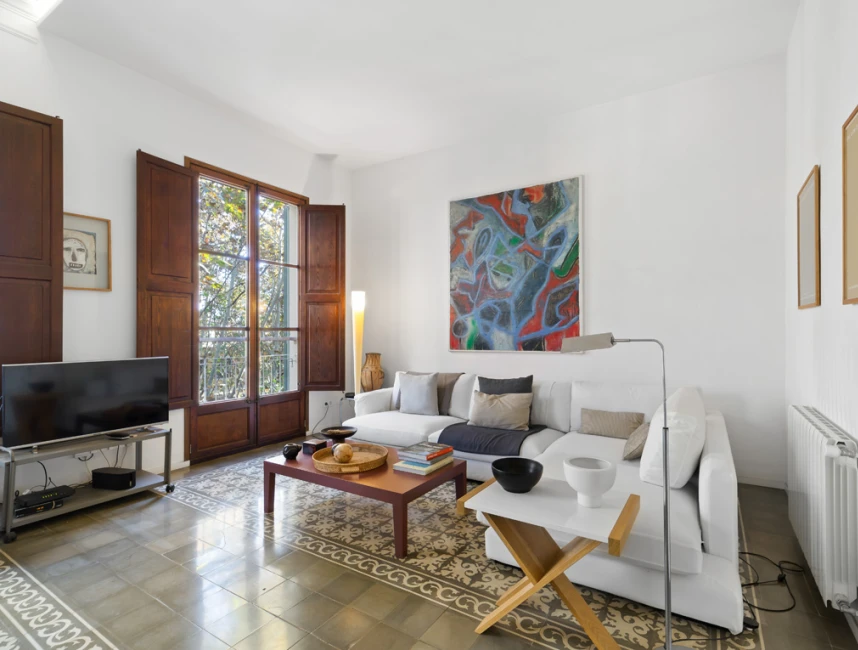 Elegant lägenhet med balkong och hiss i bästa läge i Palma de Mallorca - Gamla stan-3