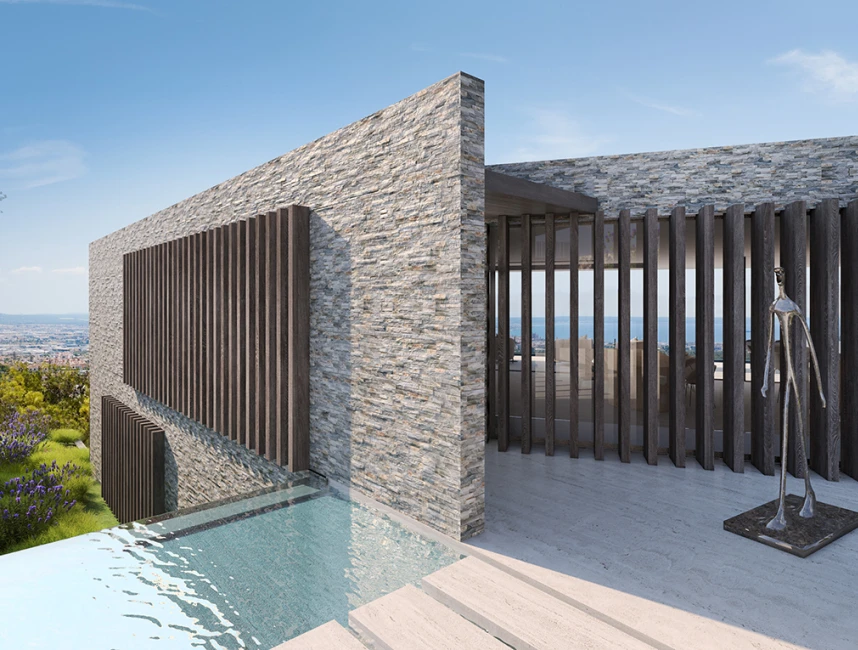 Uitzonderlijke villa met zeezicht nu in aanbouw in Son Vida-8