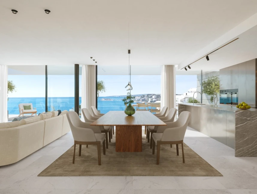 Ever Marivent : Nouvelle construction d'un penthouse de luxe avec une vue imprenable sur la mer-5