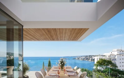 Ever Marivent : Nouvelle construction d'un penthouse de luxe avec une vue imprenable sur la mer