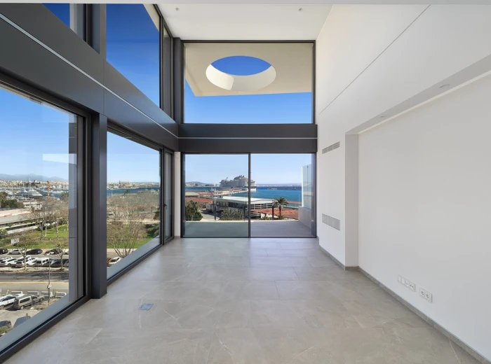 Unique new build penthouse with sea views-1