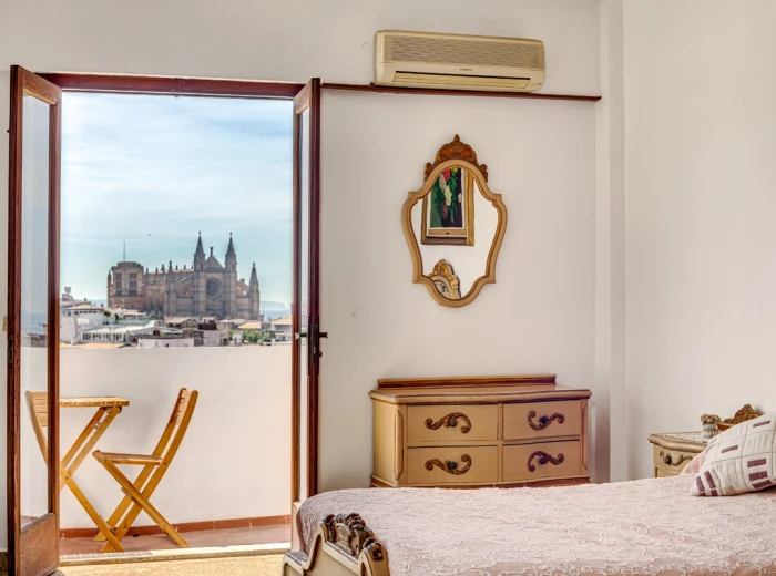 Appartement met uitzicht en te renoveren in Paseo Mallorca - Palma, oude stad-6
