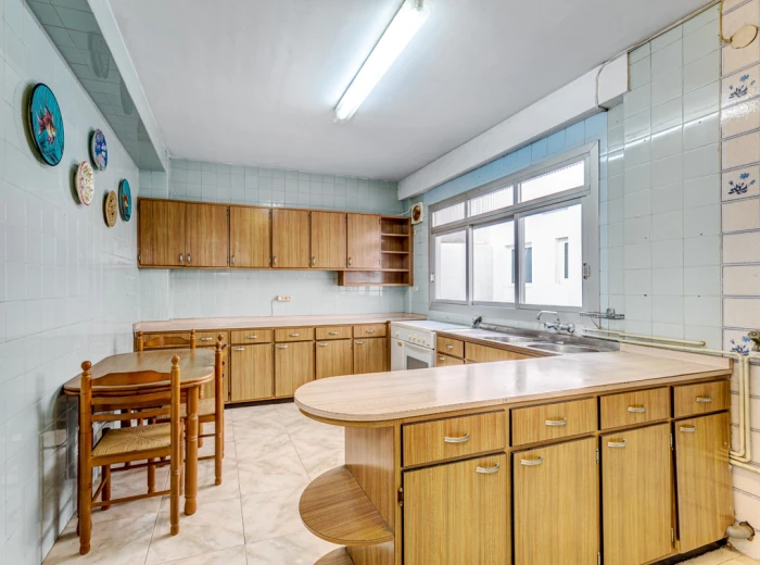 Lägenhet med utsikt och i behov av renovering på Paseo Mallorca - Palma, Gamla stan-5