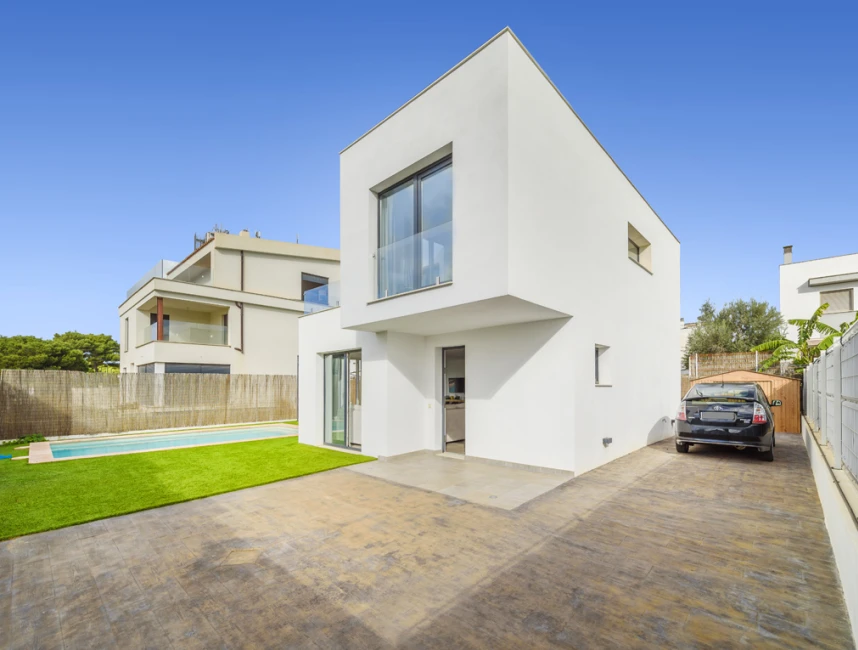 Villa di nuova costruzione vicino alla spiaggia da acquistare a Can Picafort, Mallorca-23
