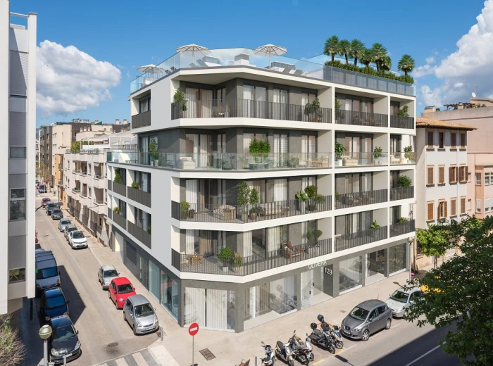 Nybyggd lägenhet i centrum av Palma de Mallorca-10