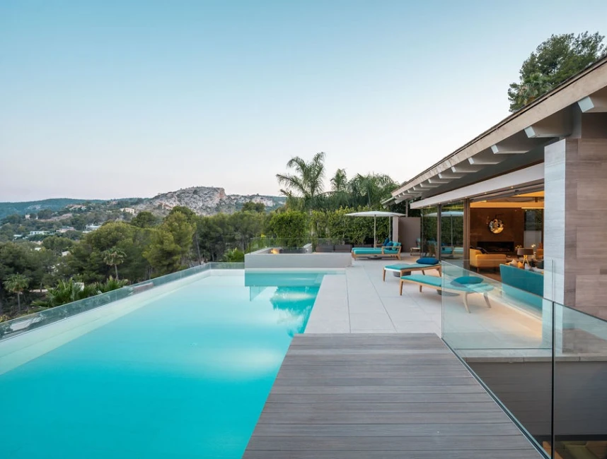Villa moderne avec vue sur mer - Son Vida, Palma de Majorque-4
