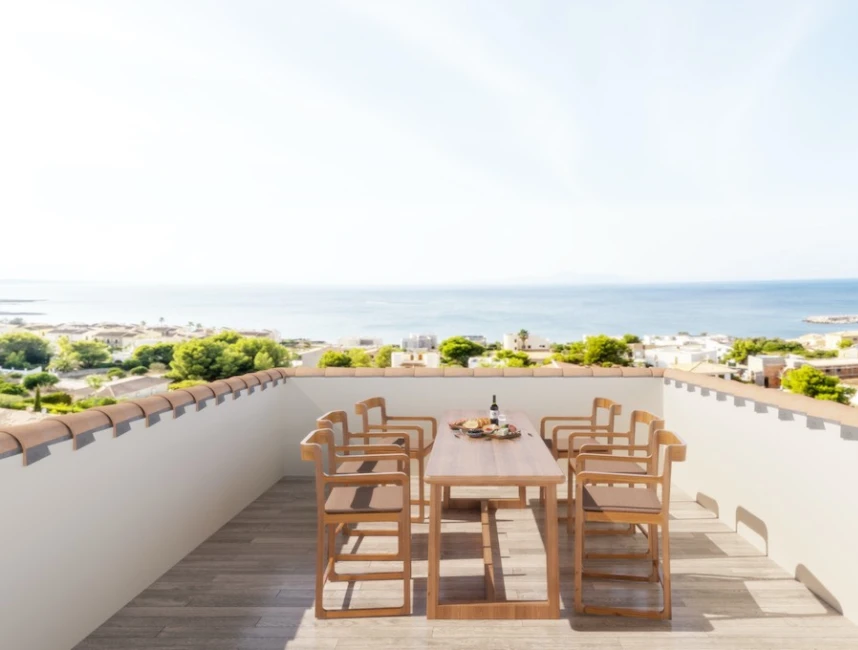 Volledig gemoderniseerde villa met uitzicht op zee in Colònia de St. Pere-2