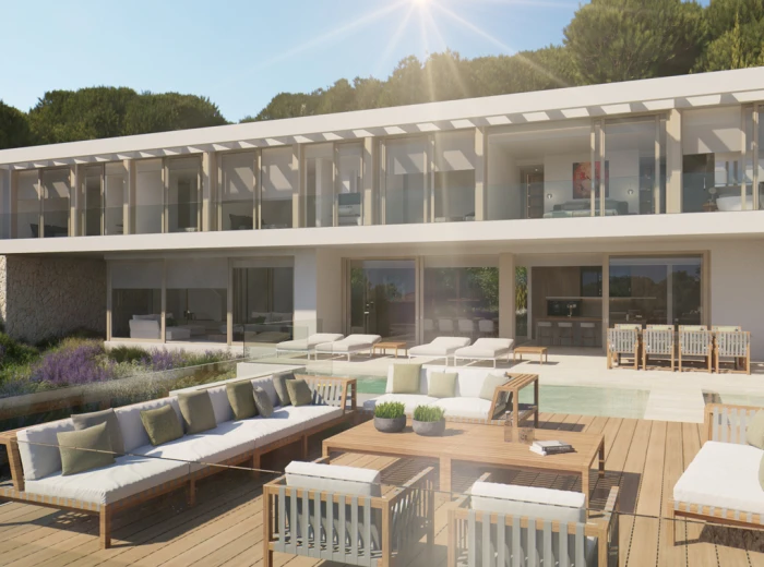 Modern luxury villa with sea views-2