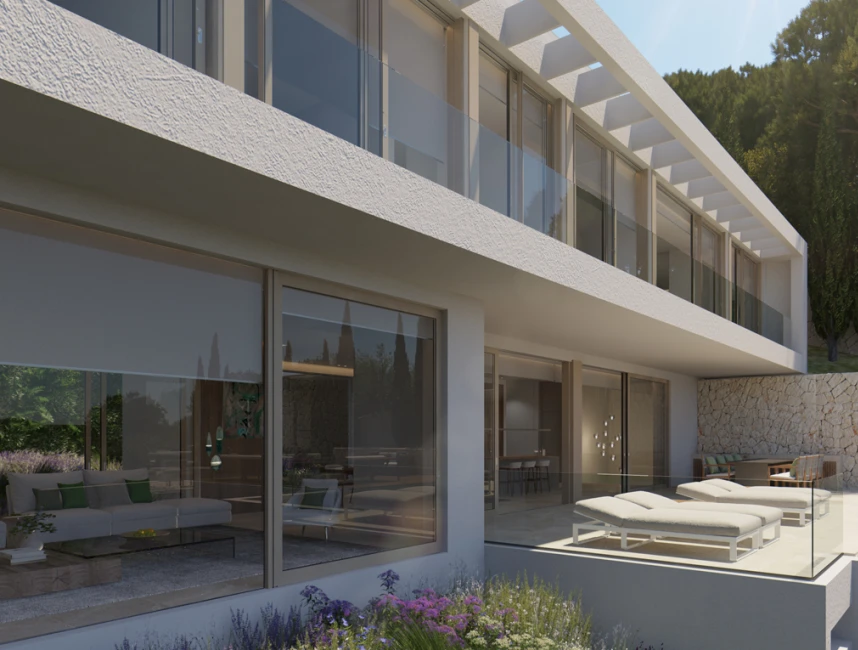 Moderne luxe villa met uitzicht op zee-14