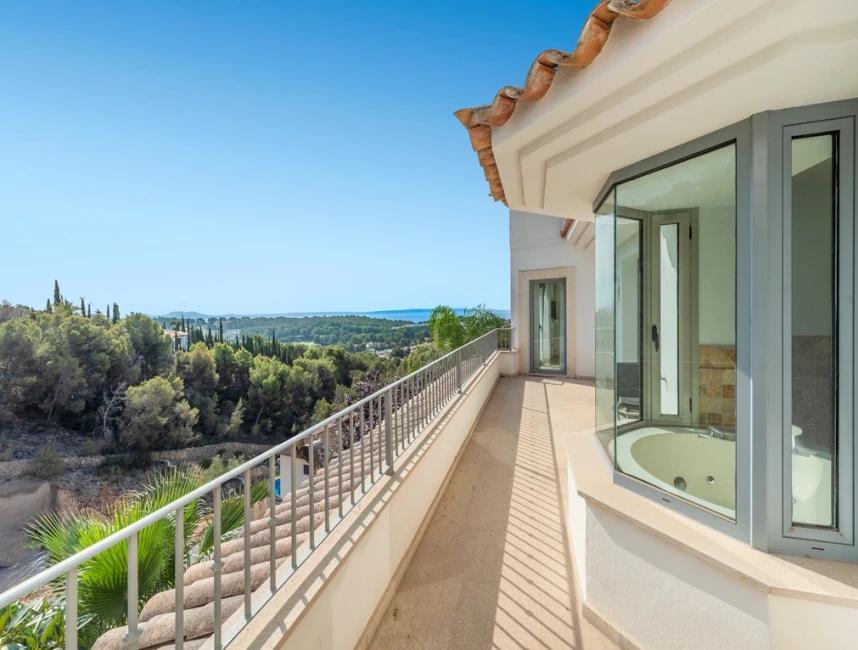 Attractive villa with sea view in Portals Nous-10