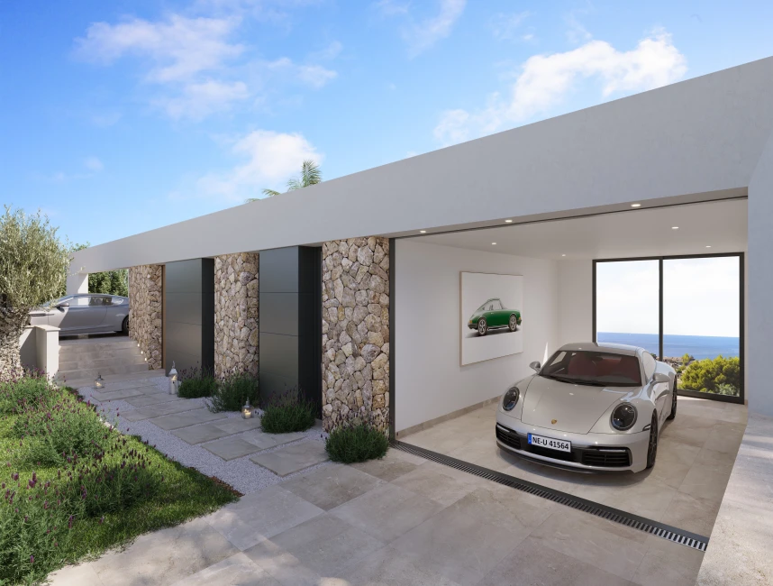 Newly built villa with dream sea view in Nova Santa Ponsa-8