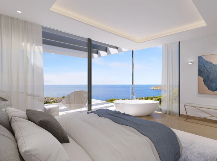 Villa de nueva construcción con vistas al mar de ensueño en Nova Santa Ponsa-6