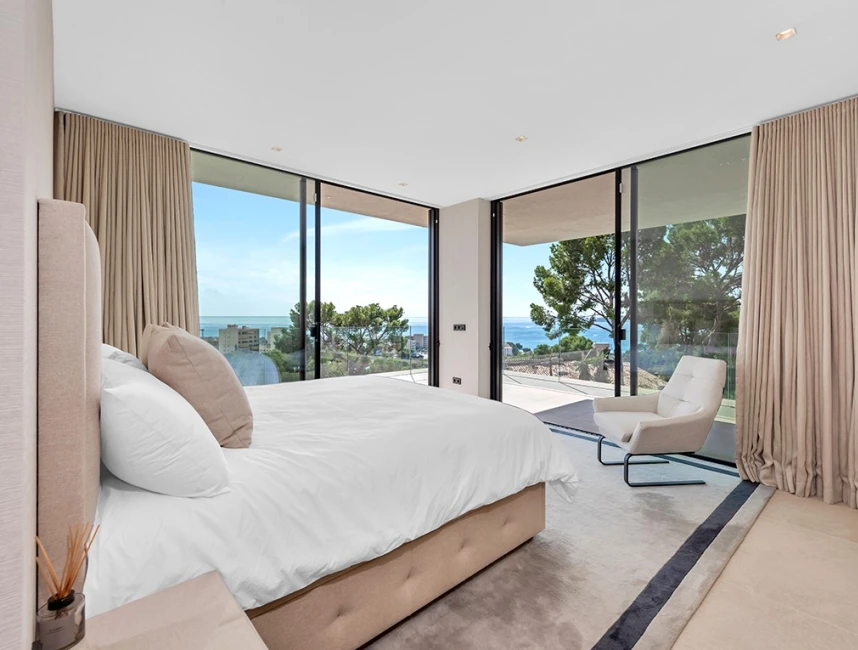 Neue Villa mit Panoramablick aufs Meer-5